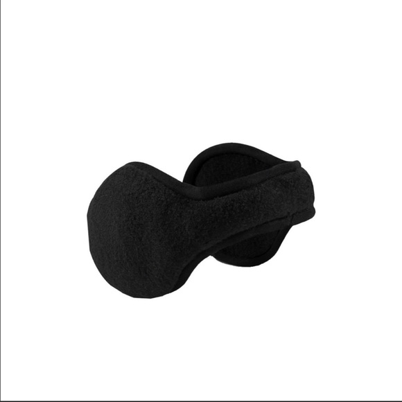 180S Tec Fleece Ear Warmers Black - Picture 3 of 7